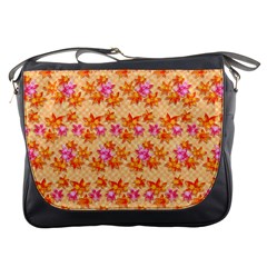 Maple Leaf Autumnal Leaves Autumn Messenger Bag by Pakrebo