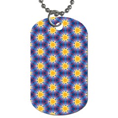 Graphic Pattern Seamless Dog Tag (Two Sides)