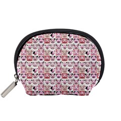 Graphic Seamless Pattern Pig Accessory Pouch (small) by Pakrebo