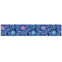 Floral Design Asia Seamless Pattern Large Flano Scarf 