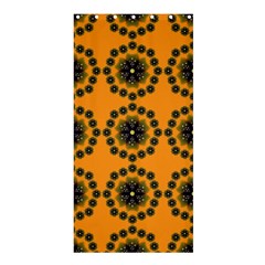Abstract Template Flower Shower Curtain 36  X 72  (stall) 