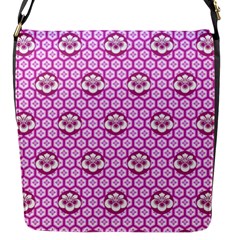 Paulownia Flowers Japanese Style Flap Closure Messenger Bag (s) by Pakrebo