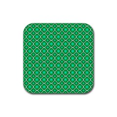 Texture Background Template Rustic Rubber Coaster (square)  by Pakrebo