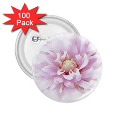 Abstract Transparent Image Flower 2 25  Buttons (100 Pack)  by Pakrebo