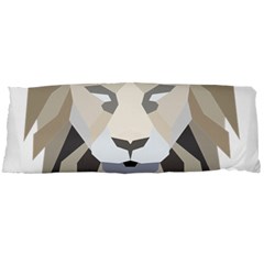 Polygonal Low Poly Lion Feline Body Pillow Case Dakimakura (Two Sides)