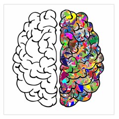 Brain Mind A I Ai Anatomy Large Satin Scarf (square) by Pakrebo