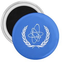 Flag Of Iaea 3  Magnets