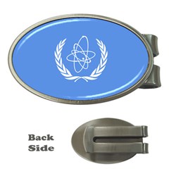 Flag Of Iaea Money Clips (oval)  by abbeyz71