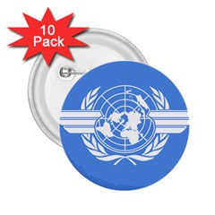 Flag Of Icao 2 25  Buttons (10 Pack)  by abbeyz71