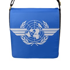 Flag Of Icao Flap Closure Messenger Bag (l) by abbeyz71