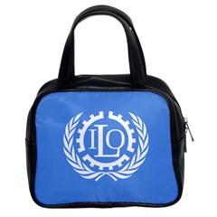 Flag Of International Labour Organization Classic Handbag (two Sides) by abbeyz71