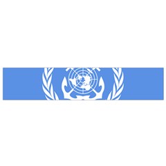 Flag Of International Maritime Organization Small Flano Scarf by abbeyz71