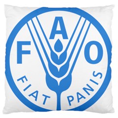 Logo Of Food And Agriculture Organization Standard Flano Cushion Case (two Sides) by abbeyz71