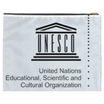 Logo of UNESCO Cosmetic Bag (XXXL) Back