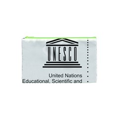 Logo Of Unesco Cosmetic Bag (xs) by abbeyz71