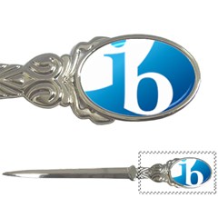 International Baccalaureate Logo Letter Opener by abbeyz71