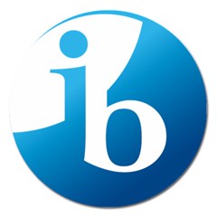 International Baccalaureate Logo Magnet 5  (round) by abbeyz71