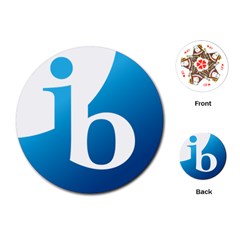 International Baccalaureate Logo Playing Cards (round) by abbeyz71