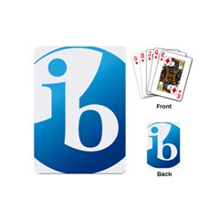 International Baccalaureate Logo Playing Cards (mini) by abbeyz71