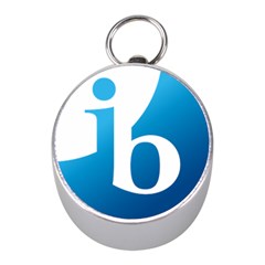 International Baccalaureate Logo Mini Silver Compasses by abbeyz71
