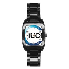 Logo Of International Union For Conservation Of Nature Stainless Steel Barrel Watch by abbeyz71