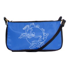 Flag Of Universal Postal Union Shoulder Clutch Bag by abbeyz71