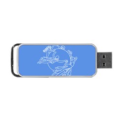 Flag Of Universal Postal Union Portable Usb Flash (one Side) by abbeyz71