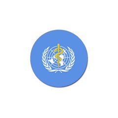 Flag Of World Health Organization Golf Ball Marker by abbeyz71