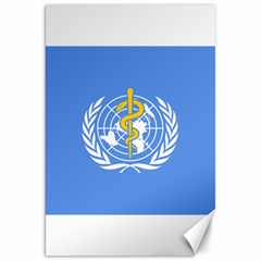 Flag Of World Health Organization Canvas 20  X 30  by abbeyz71