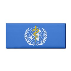 Flag Of World Health Organization Hand Towel by abbeyz71