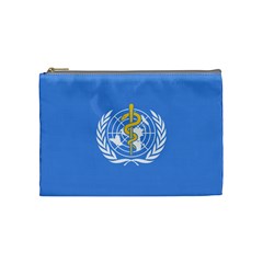 Flag Of World Health Organization Cosmetic Bag (medium) by abbeyz71