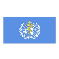 Flag Of World Health Organization Satin Wrap by abbeyz71