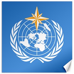 Flag Of World Meteorological Organization Canvas 12  X 12  by abbeyz71