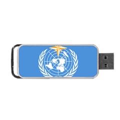 Flag Of World Meteorological Organization Portable Usb Flash (one Side) by abbeyz71