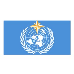 Flag Of World Meteorological Organization Satin Shawl