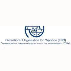 Logo Of International Organization For Migration Large Bar Mats by abbeyz71