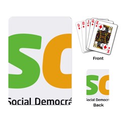 Logo Of Brazil Social Democratic Party Playing Cards Single Design by abbeyz71