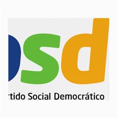 Logo Of Brazil Social Democratic Party Small Glasses Cloth (2-side) by abbeyz71