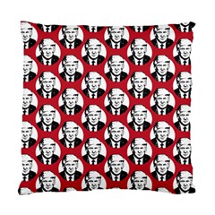 Trump Retro Face Pattern Maga Red Us Patriot Standard Cushion Case (two Sides) by snek