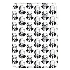 Trump Retro Face Pattern Maga Black And White Us Patriot Removable Flap Cover (s) by snek