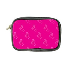 A-ok Perfect Handsign Maga Pro-trump Patriot On Pink Background Coin Purse by snek