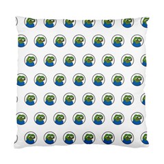 Apu Apustaja With Banana Phone Wall Eyed Pepe The Frog Pattern Kekistan Standard Cushion Case (two Sides) by snek