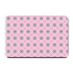 Kekistan logo pattern on pink background Small Doormat  24 x16  Door Mat