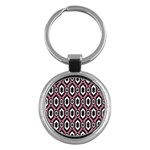 Decorative pattern Key Chains (Round)  Front