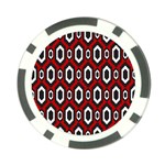 Decorative pattern Poker Chip Card Guard Front