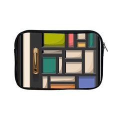 Door Stained Glass Stained Glass Apple Ipad Mini Zipper Cases by Pakrebo