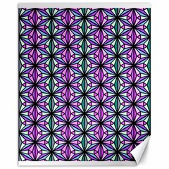 Geometric Patterns Triangle Seamless Canvas 11  X 14  by Pakrebo