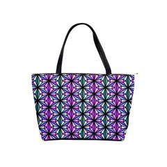 Geometric Patterns Triangle Seamless Classic Shoulder Handbag by Pakrebo