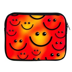 Smile Smiling Face Happy Cute Apple Ipad 2/3/4 Zipper Cases by Pakrebo