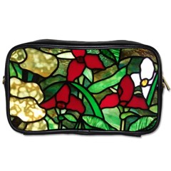 Stained Glass Art Window Church Toiletries Bag (one Side) by Pakrebo